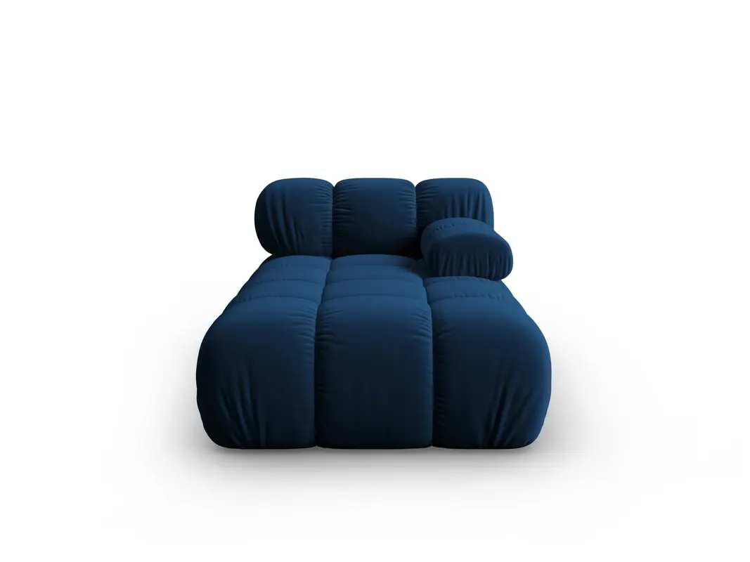 Bellis Velour Sofa Chaise Lounge rechts 1 Sitz 94cm