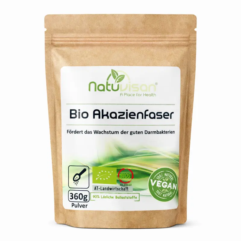 Bio Akazienfaser Pulver inavea ™ PURE ACACIA Ballaststoffe 360g
