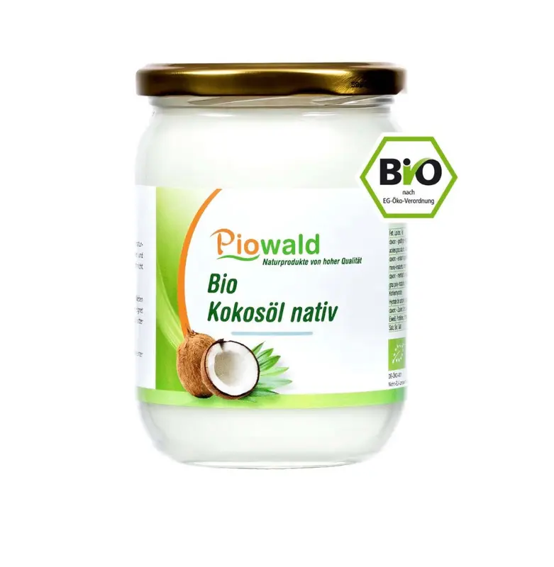 Bio Kokosöl kaltgepresst 50% Laurinsäure - 500ml