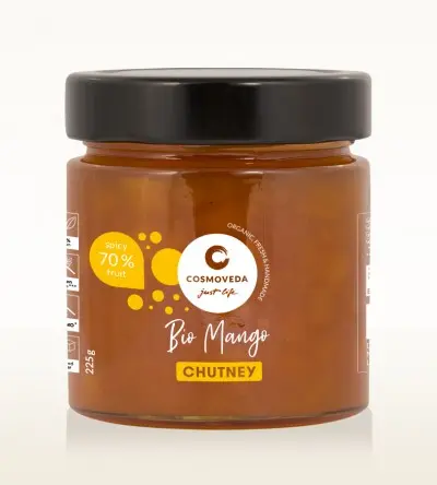 Bio Mango Chutney – Süss-scharfer Genuss für Curry & Käse