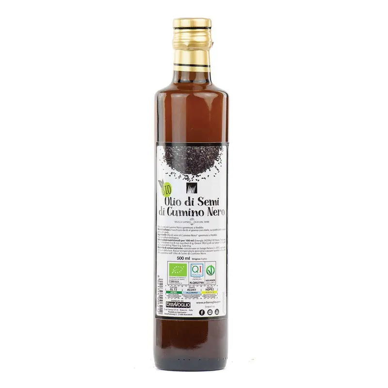 Bio Schwarzkümmelöl 500 ml – Kaltgepresst – Natürliches Öl für Alltag und bewusste Ernährung
