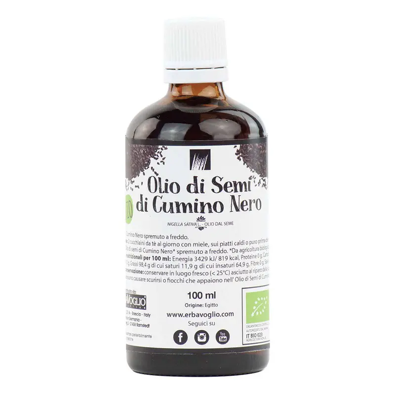 Bio-Schwarzkümmelöl - Immunsystem, Cholesterin, Verdauung, Haut, Haare