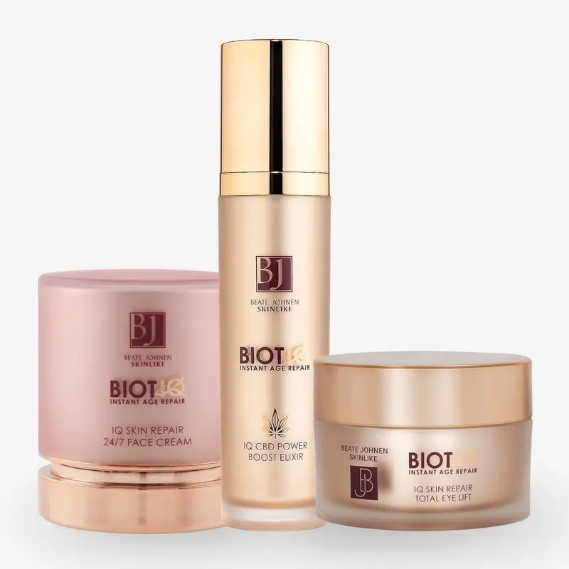 BIOTIQ IQ Radiance System-Set – 3-teiliges Anti Aging Set