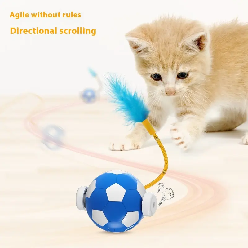 Bissfeste Elektro-Jump-Ball für Katzen & Hunde