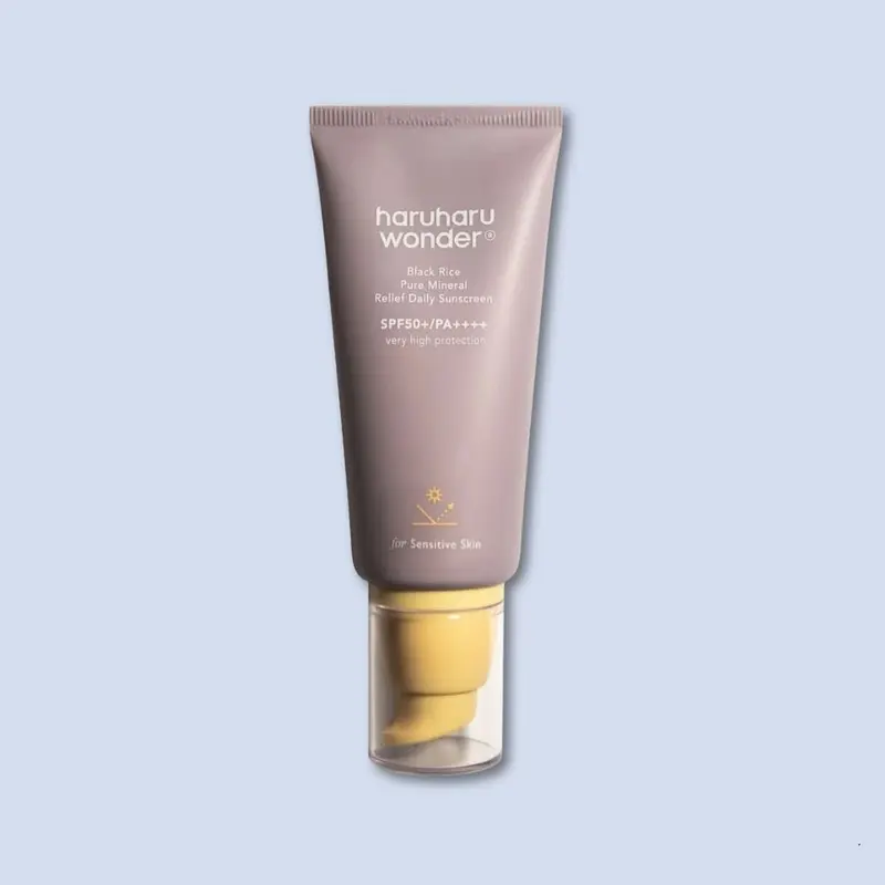 Black Rice Pure Mineral Relief Daily Sunscreen SPF50+ PA++++