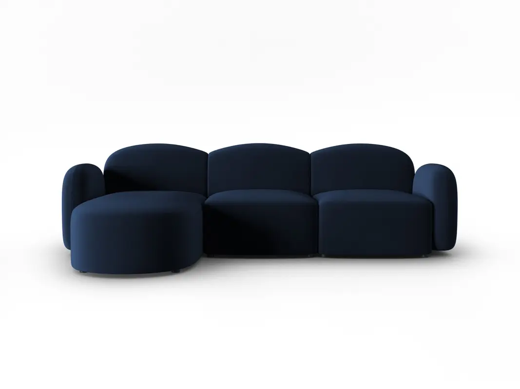 Blair Velour links Ecksofa 4 Sitzer