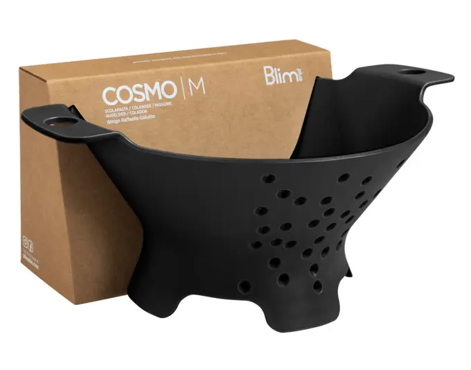 BLIM PLUS Abtropfsieb Cosmo Gr. M ø 30 cm schwarz