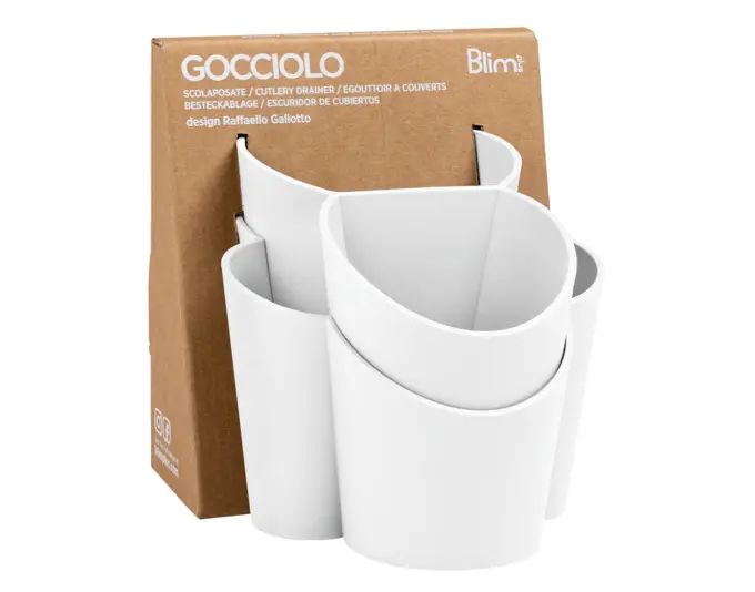 BLIM PLUS Besteckabtropfer Gocciolo weiss