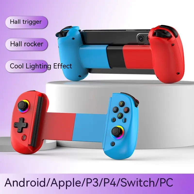 Bluetooth-Gamepad mit Vibration für Tablet, Switch & mehr