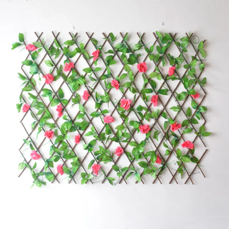 Blumen-Zaun Dekoration