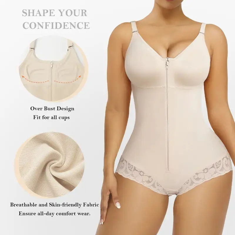 Body Shaper mit BH und Bauchkontrolle