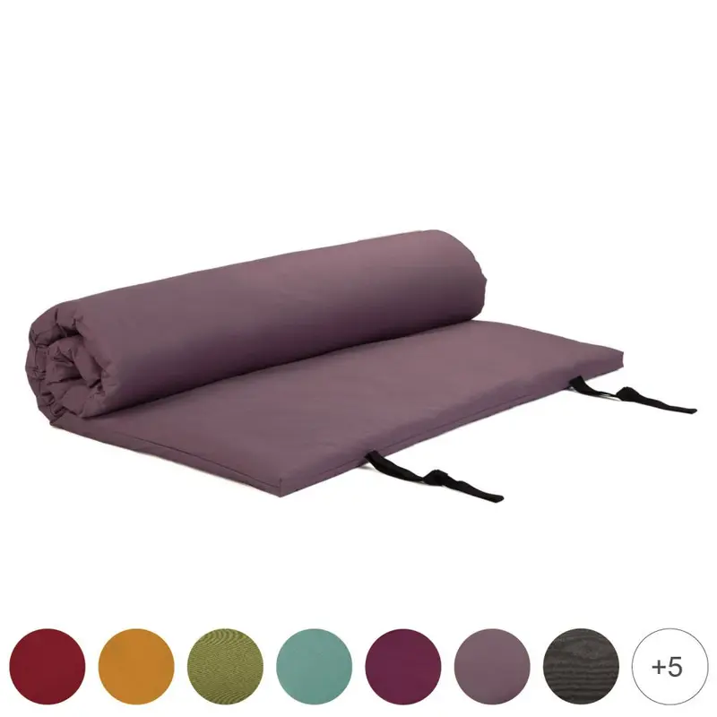 Bodynova Shiatsumatte 4-lagig mit abnehmbarem Bezug – Professionelle Matte für Shiatsu, Massage und Körperarbeit