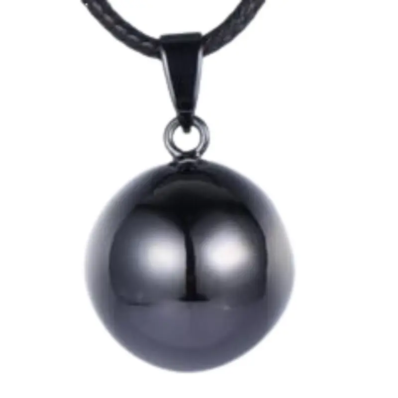 Bola de Grossesse en Laiton Plaqué Titane – Protection Moderne et Harmonie Sonore