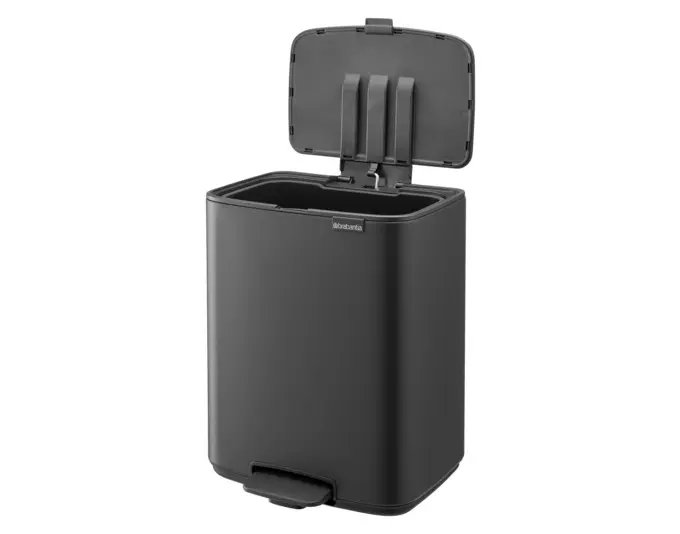 BRABANTIA Treteimer Bo mineral infinite grey 12 l