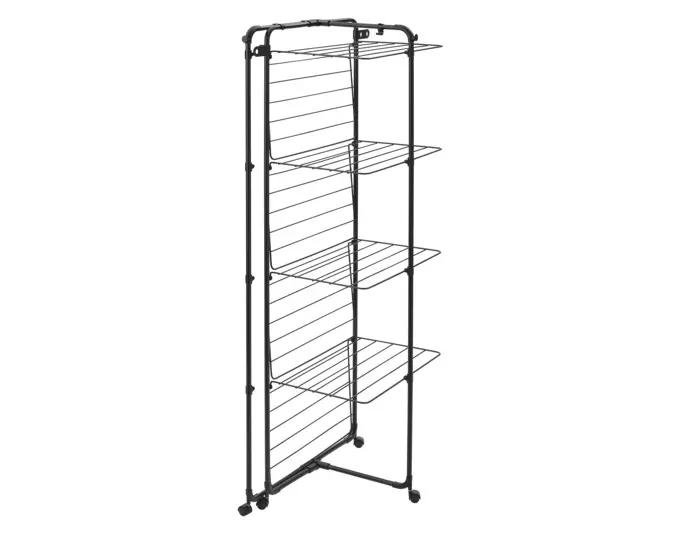BRABANTIA Wäschetrockner HangOn Turm 30 m matt black