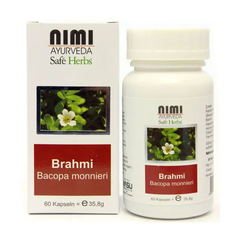 Brahmi Kapseln – für mentale Stärke, Fokus & Entspannung