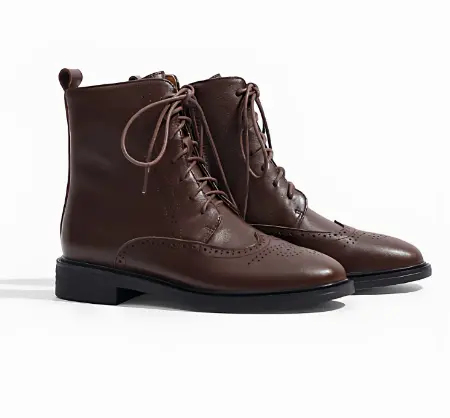 britisch/französisch Vintage Knöchelstiefel