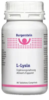 Burgerstein L-Lysin cpr bte 90 pce