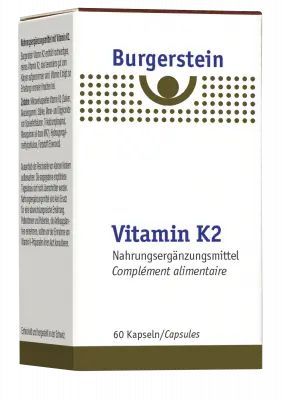 BURGERSTEIN Vitamin K2 capsules boîte 60 pièces