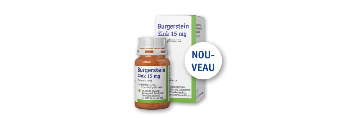 Burgerstein Zinc 15 mg bte 100 cpr