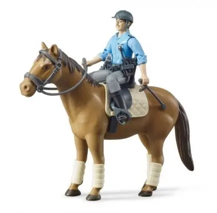 bworld Berittene Polizei, Pferd und Polizist