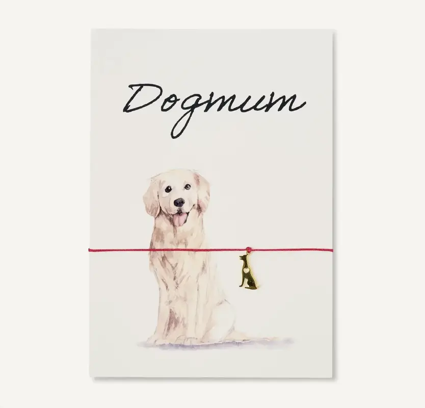 by Vivi. Armband Karte "Dogmum"