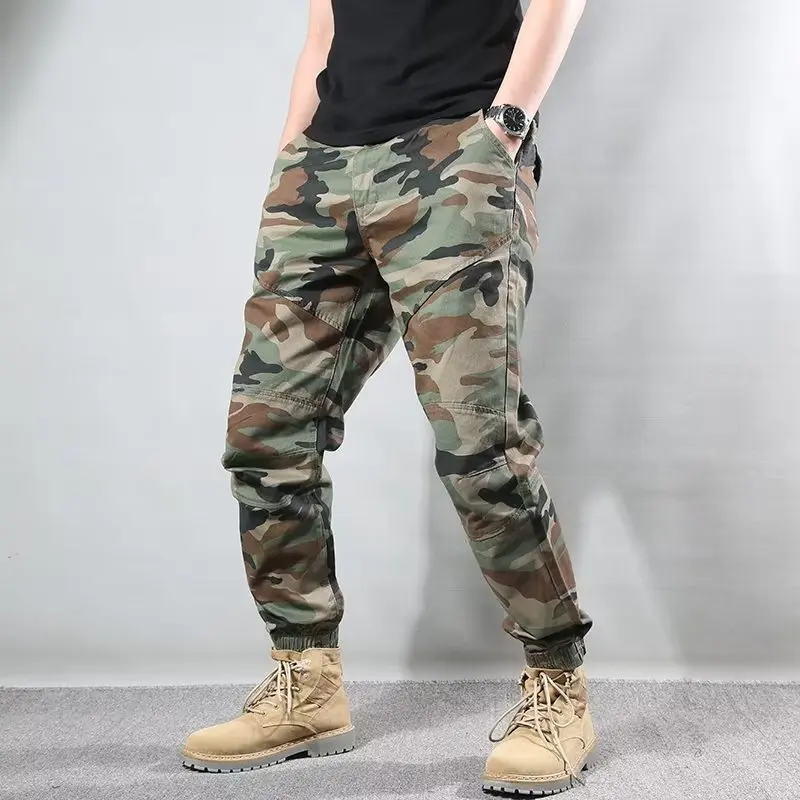 Camo-Hosen für Herren, retro-stylish
