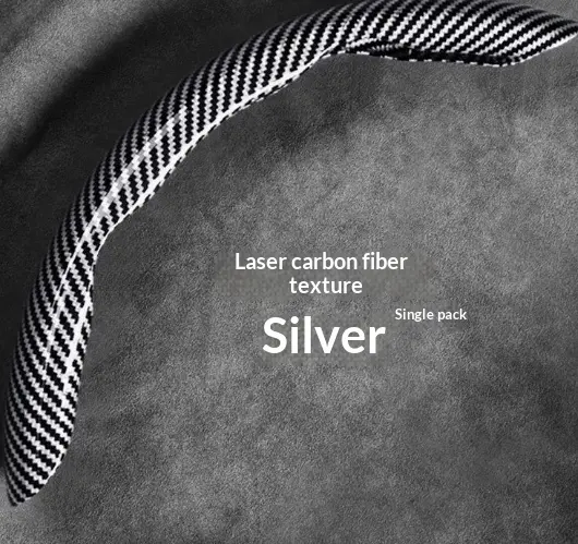 Carbon-Faser Lenkradbezug Clip-on Griffe