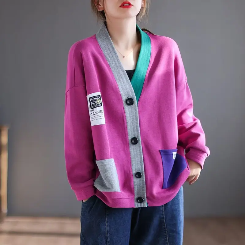 Casual-Langarm-Pullover