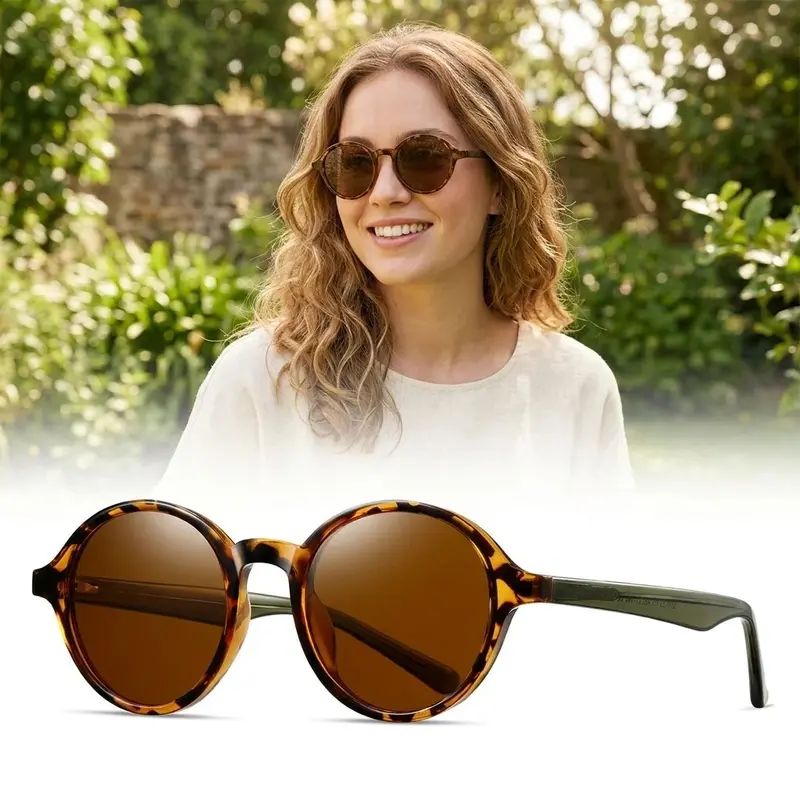 Cat-Eye-Sonnenbrille · Damen Retro UV400