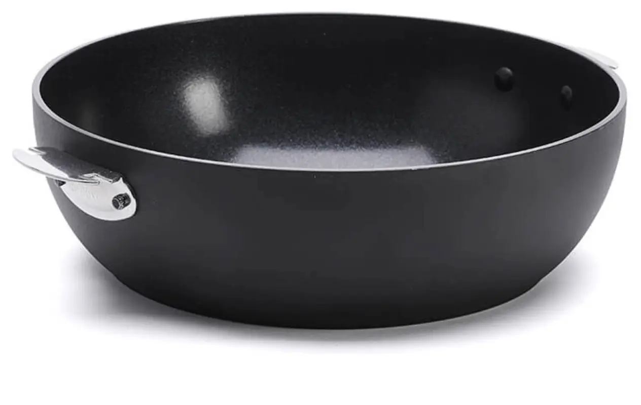 Ceranoa Loqy Sauteuse gewölbt D28cm Keramik