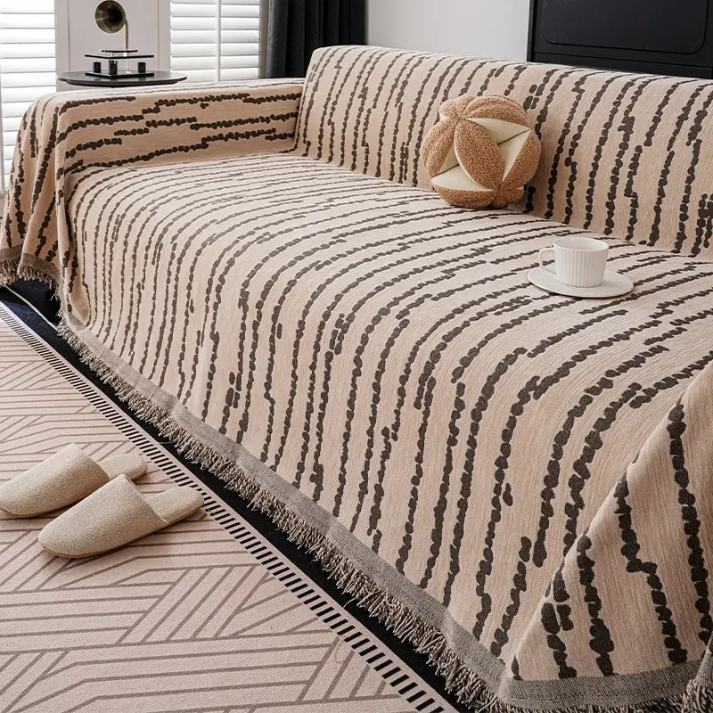 Chenille Sofaüberwurf für alle Jahreszeiten