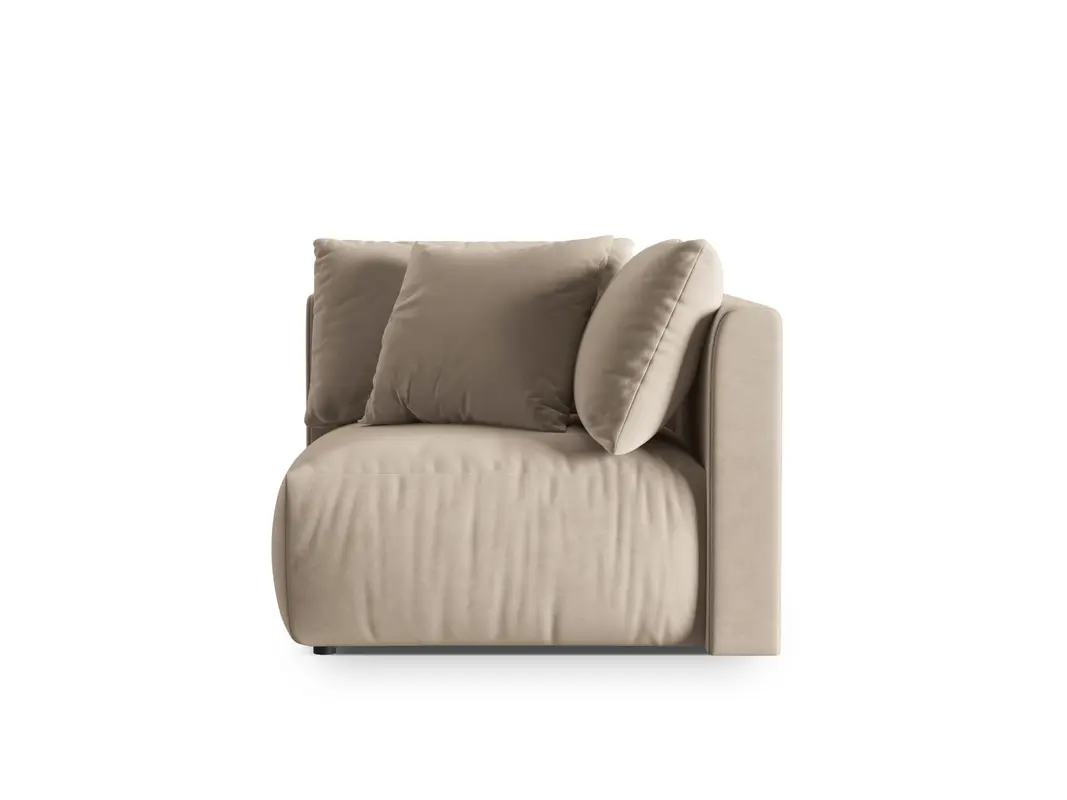 Chris Velour Modul Corner 1 Sitzer