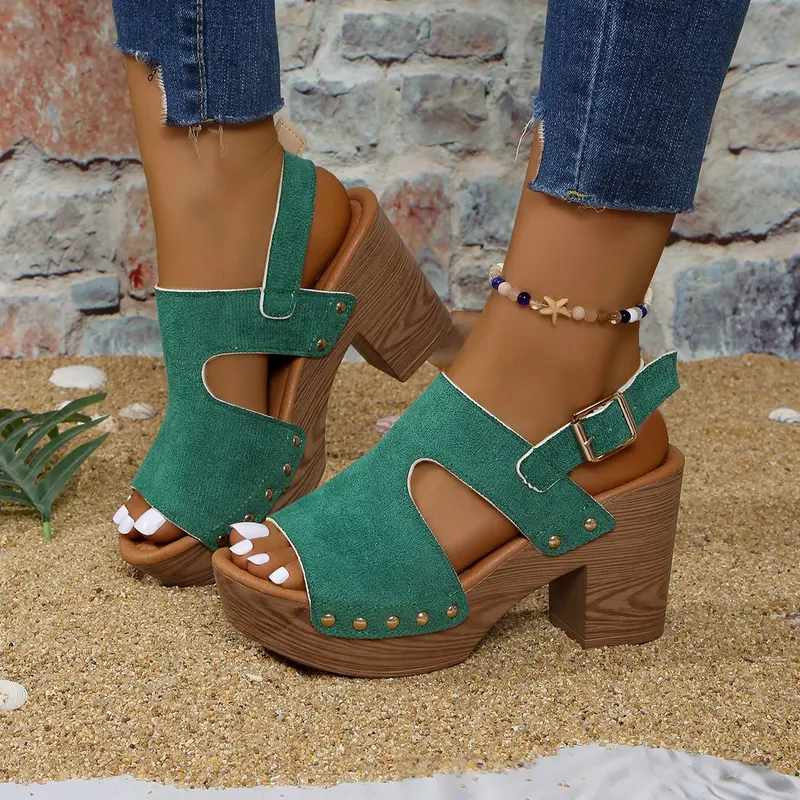 Chunky-Heel Sandalen für Damen