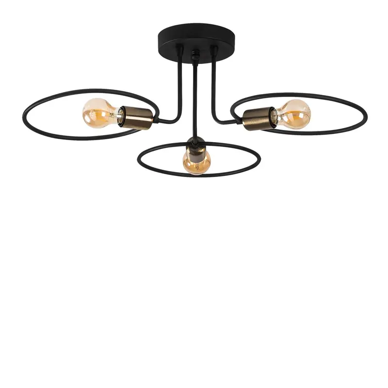 Circle Deckenlampe - Schwarz