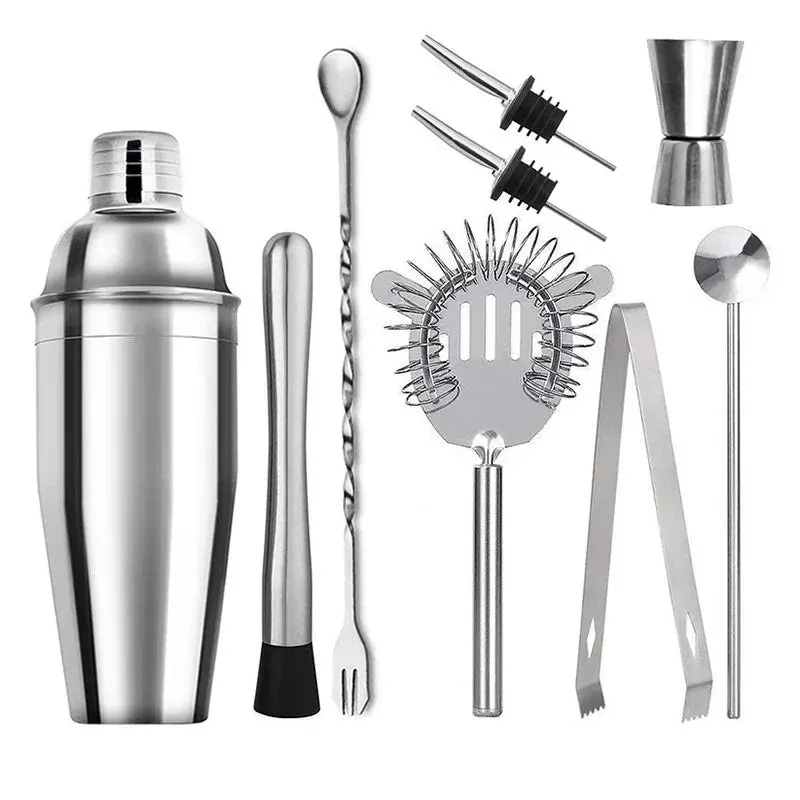Cocktail-Shaker-Set · Edelstahl Bar-Set
