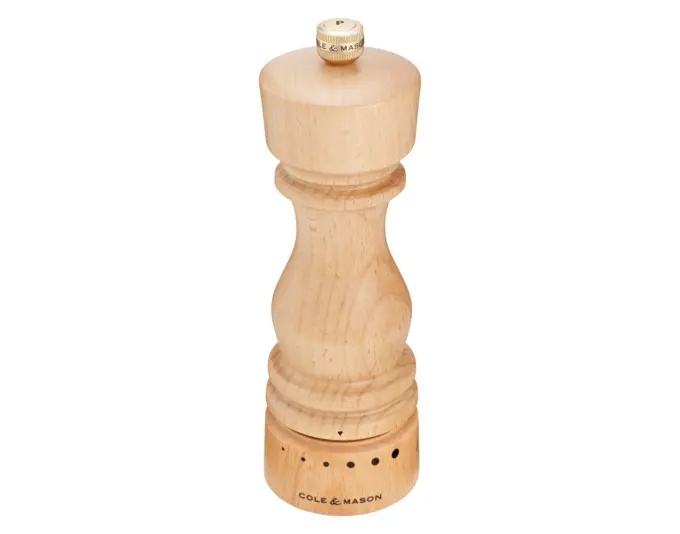 COLE&MASON Pfeffermühle London Buche natur GRD SLT 18x5.8x5.8 cm