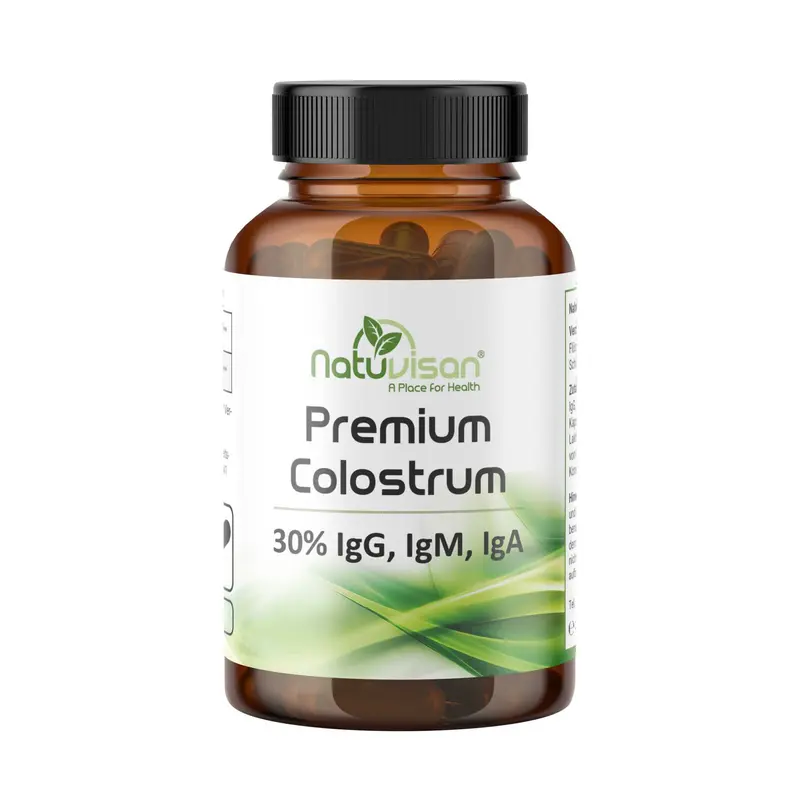 Colostrum Kapseln – 30% Immunglobuline & Lactoferrin Konzentrat 60 Kapseln