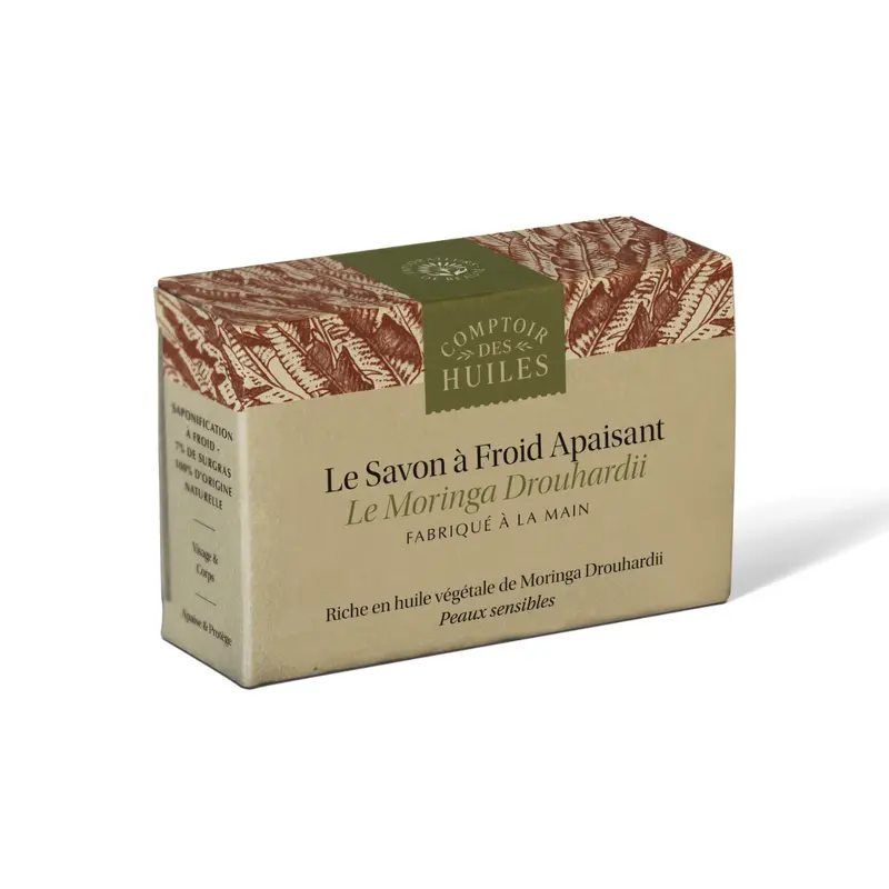COMPTOIR DES HUILES - Kaltgefertigte Bio-Seife – Moringa Drouhardii