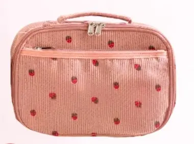 Corduroy Rucksack im Preppy-Stil