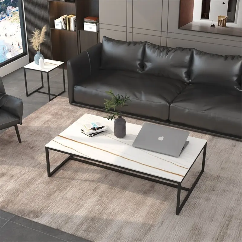 Couchtisch Monza Platinum-White