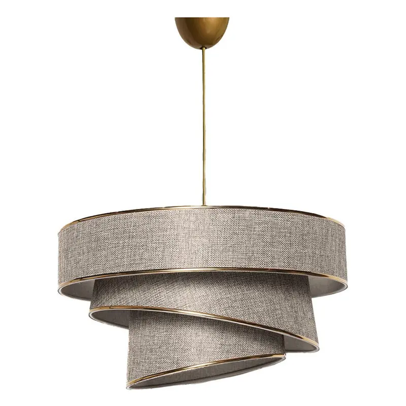Couper Pendellampe - Beige Gold