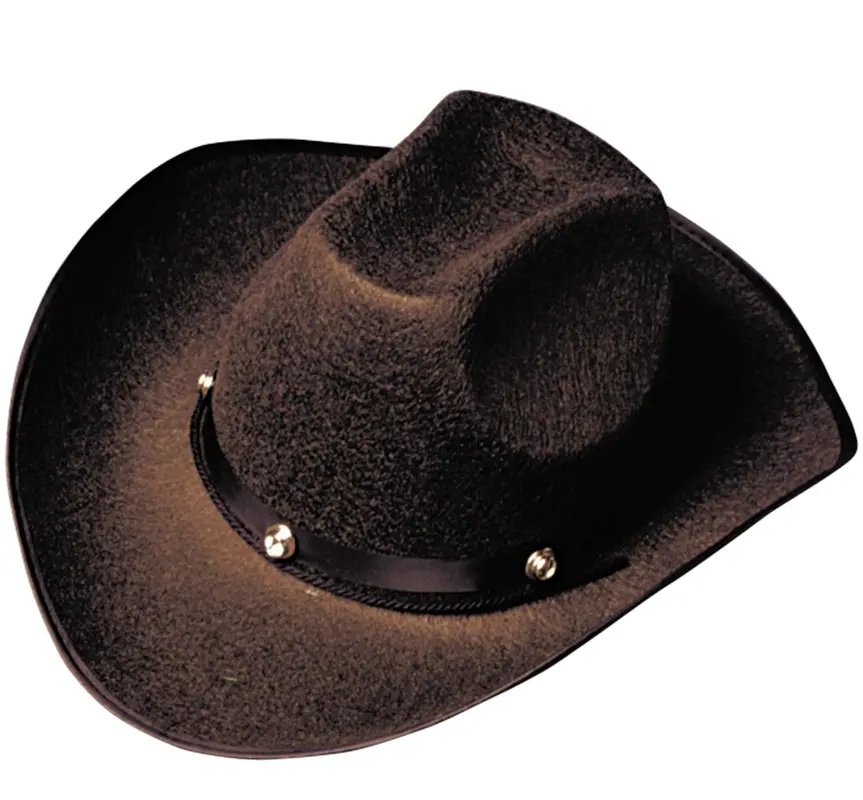 Cowboyhut mit Metallverzierung
