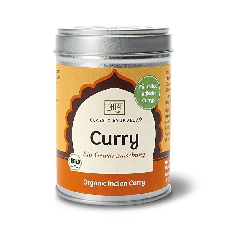Curry Gewürzmischung Bio 80g