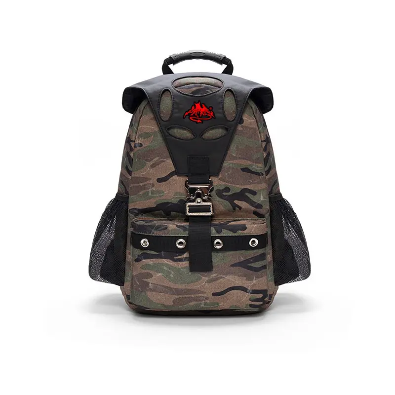 Cyber-Style Mecha Unisex Rucksack
