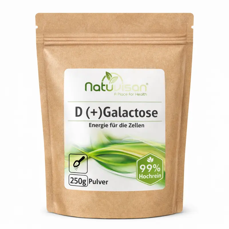 D(+)-Galactose Pulver 99,4 % – Reiner Einfachzucker 250g