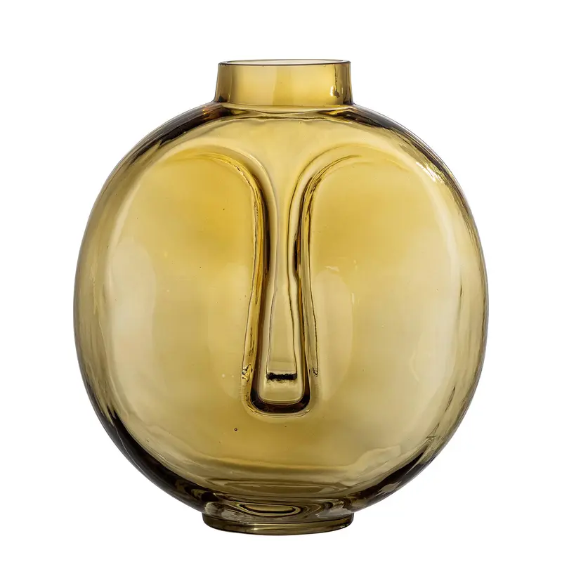 Daisi Vase, Braun, Glas