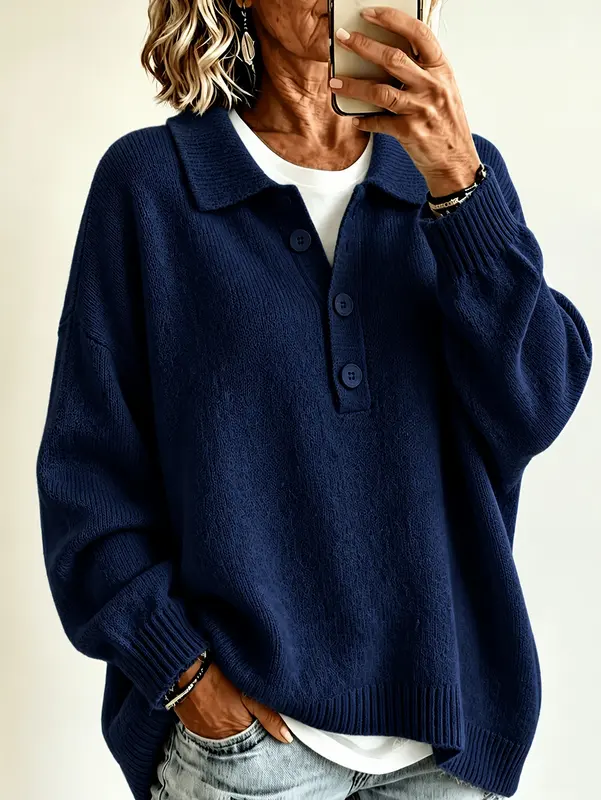 Damen Pullover Cardigan