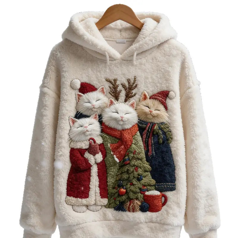 Damen Weihnachts-Hoodie