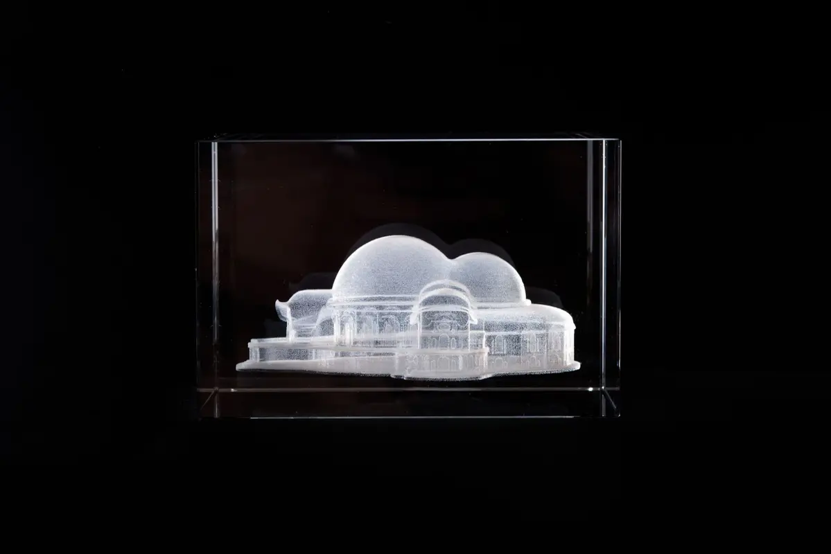 Das erste Goetheanum in Glas